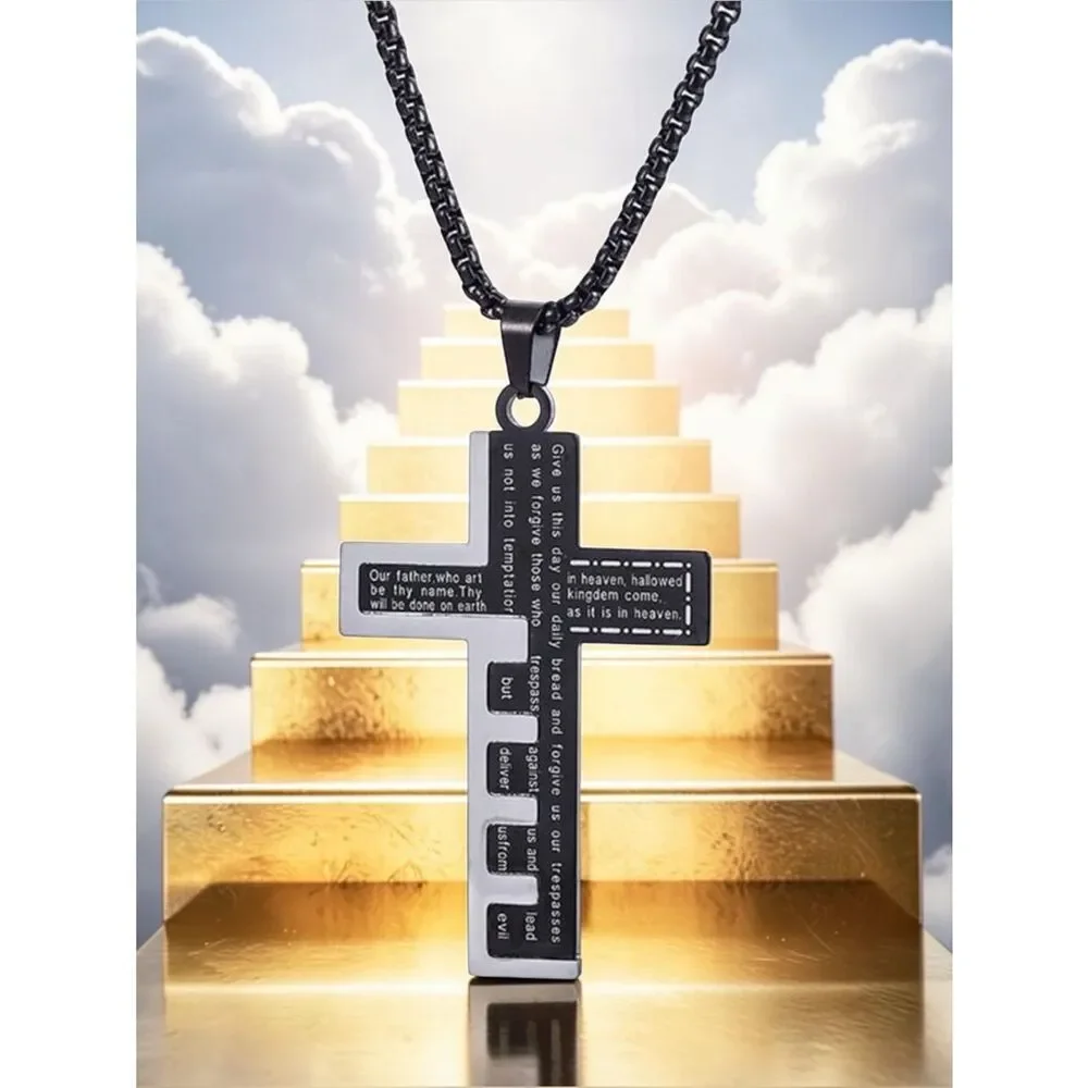 Our Father…. Unisex… Necklace.. 3 Style Choices… Experience It